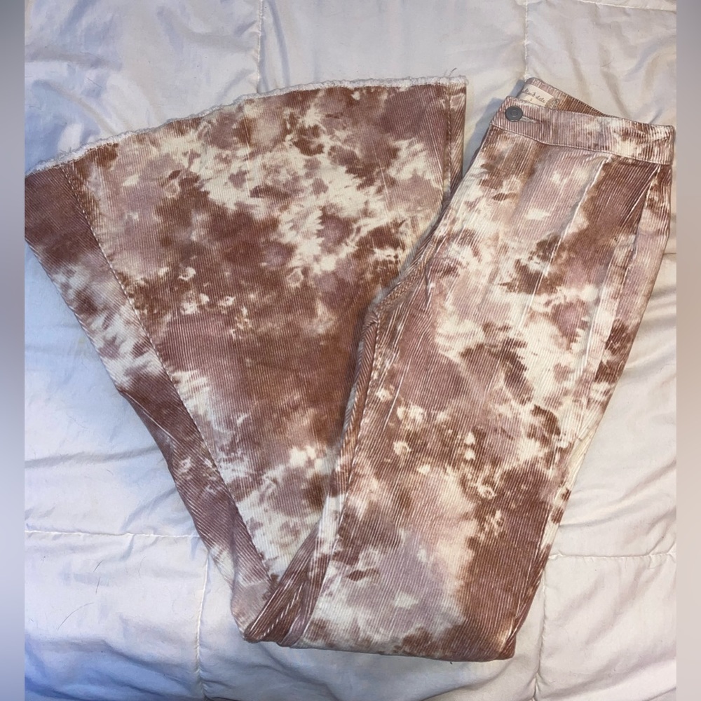 Mauve corduroy bell bottoms
